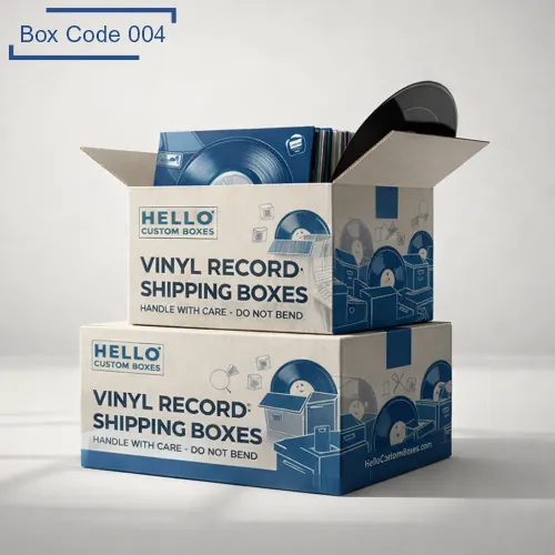 Custom Vinyl Record Shipping Boxes