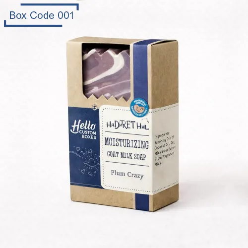 Custom Die-Cut Soap Boxes