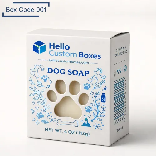 Custom Dog Soap Boxes