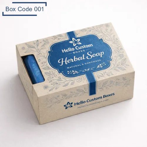 Custom Herbal Soap Boxes