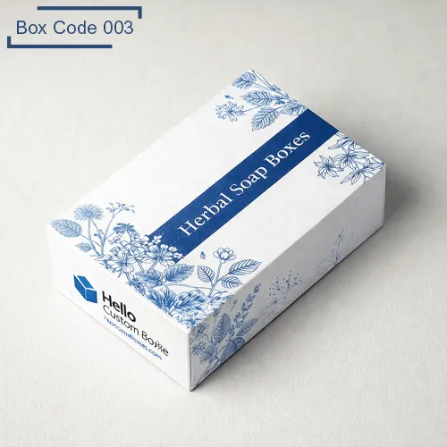 Custom Herbal Soap Boxes