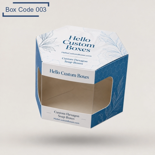 Custom Hexagon Soap Boxes
