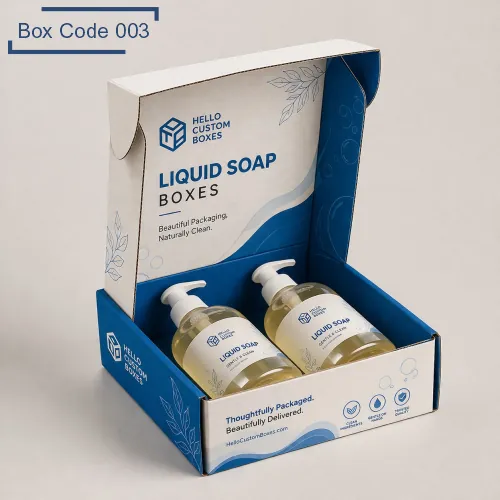 Custom Liquid Soap Boxes