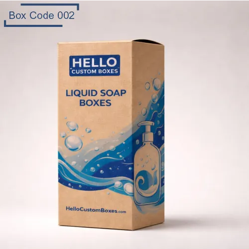 Custom Liquid Soap Boxes