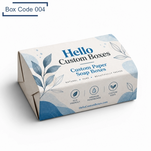 Custom Paper Soap Boxes