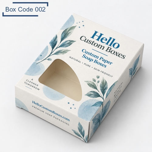 Custom Paper Soap Boxes