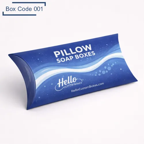 Custom Pillow Soap Boxes