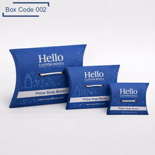Custom Pillow Soap Boxes