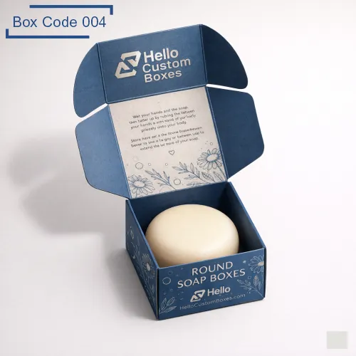 Custom Round Soap Boxes