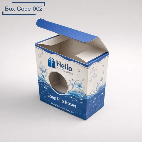 Custom Soap Flip Boxes