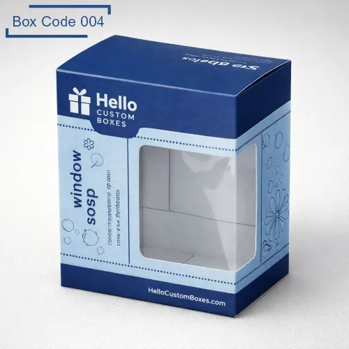 Custom Window Soap Boxes