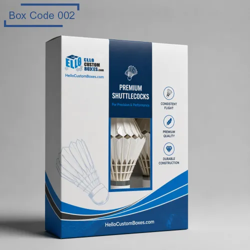 Custom Shuttlecock Boxes
