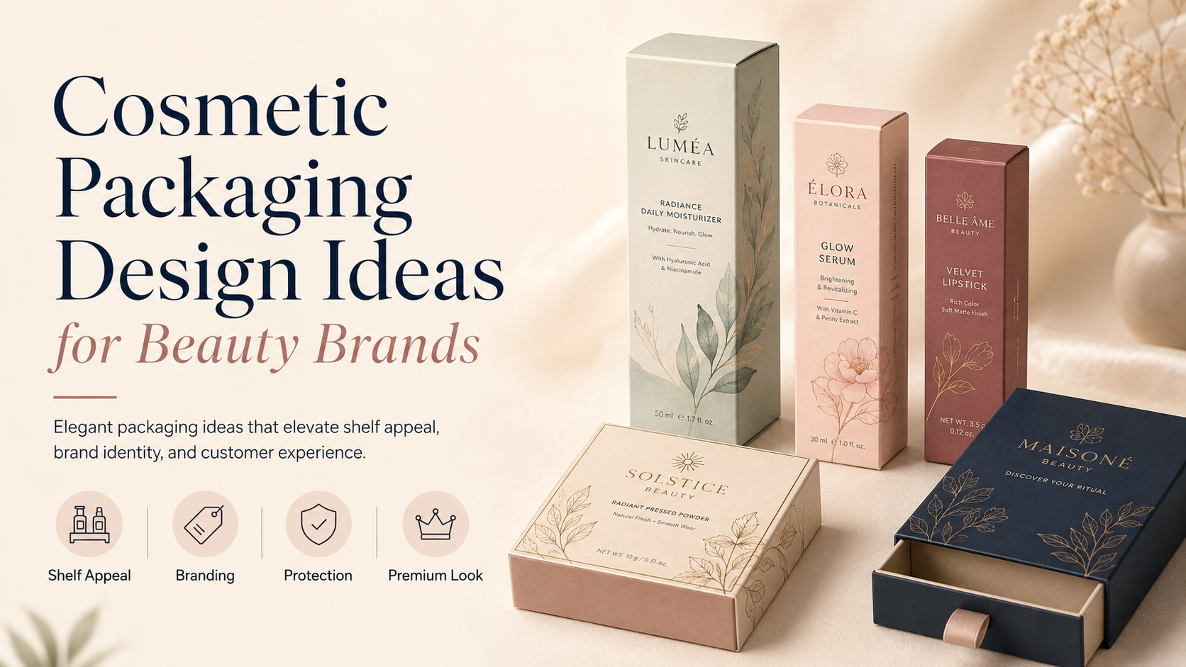 Cosmetic Packaging Design Ideas for Beauty Brands