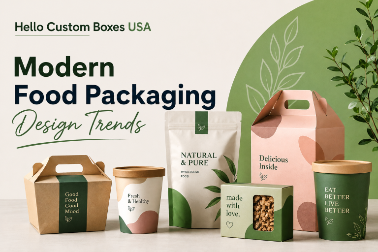 Modern Food Packaging Design Trends