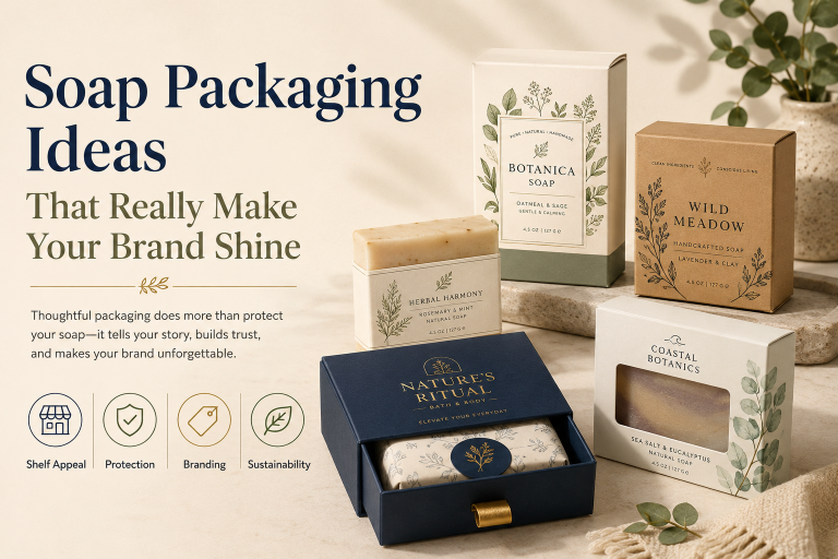 Soap Packaging Ideas That Really Make Your Brand Shine