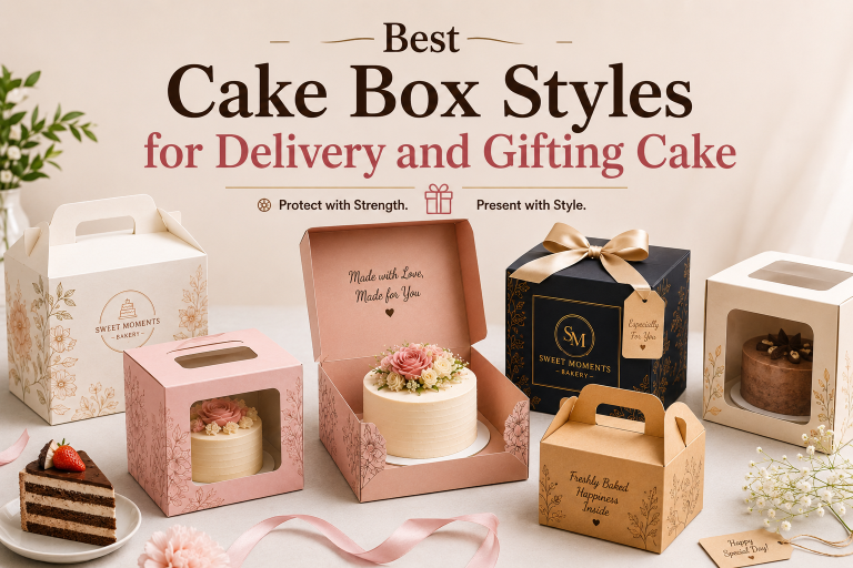 Best Cake Box Styles for Delivery and Gifting Cake