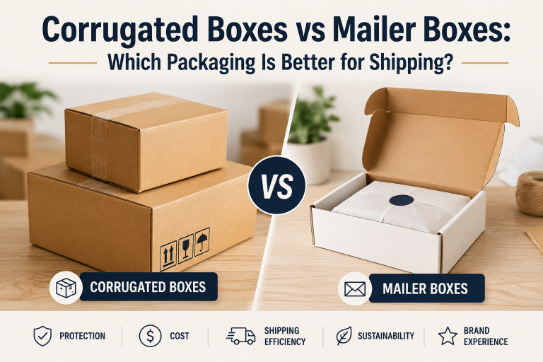 Corrugated Boxes vs Mailer Boxes: Which Packaging Is Better for Shipping?