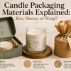 Candle Packaging Materials Explained: Box, Sleeve, or Wrap?