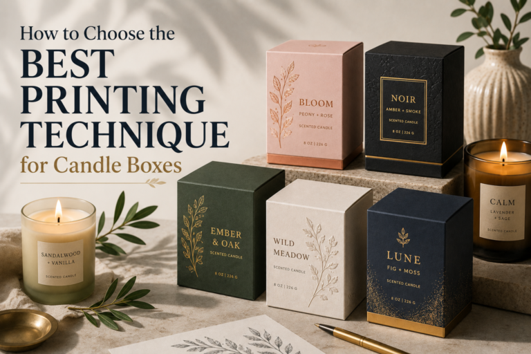 How to Choose the Best Printing Technique for Candle Boxes