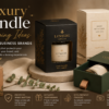 Luxury Candle Packaging Ideas for Small Business Brands