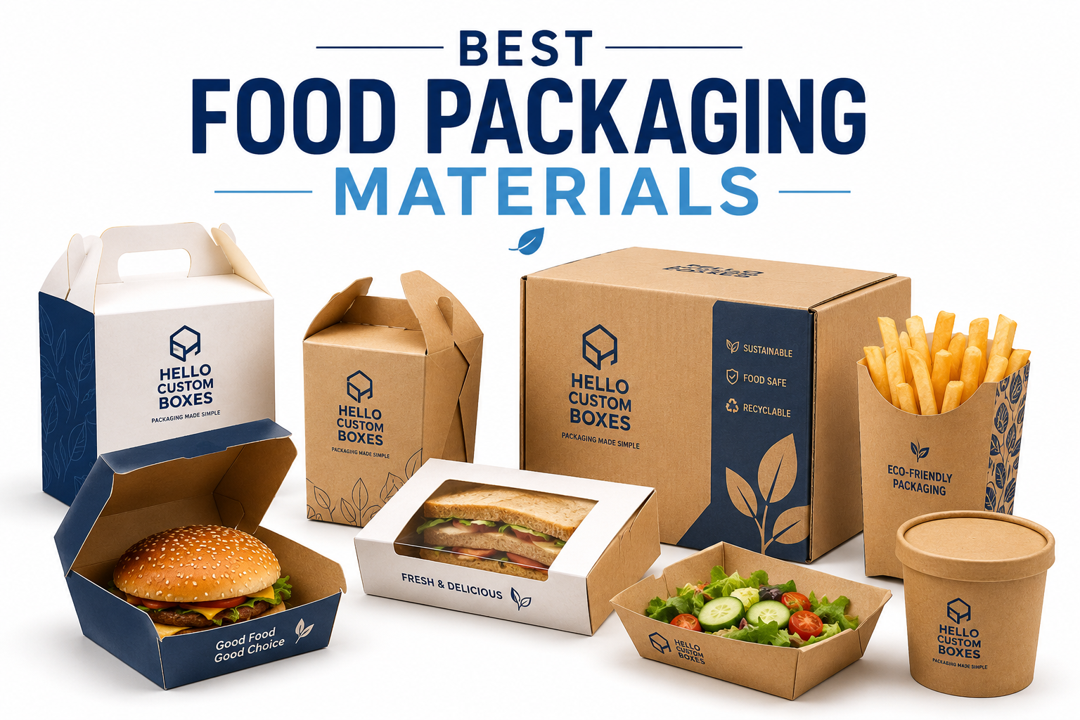 Best Food Packaging Materials for Freshness, Safety, and Sustainability