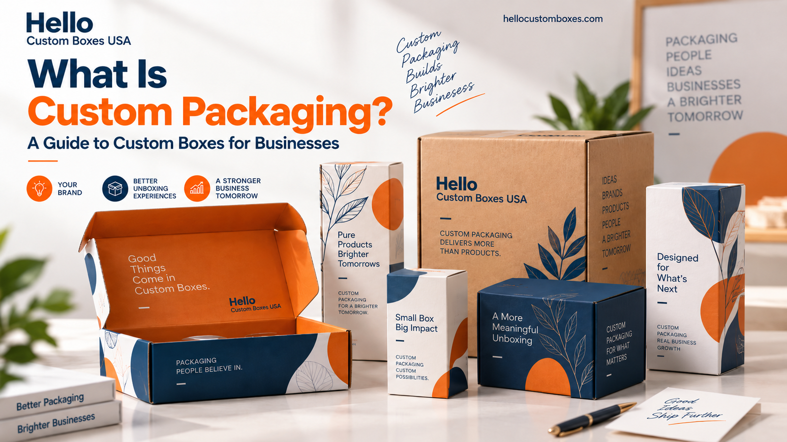 What Is Custom Packaging Boxes? A Guide to Custom Boxes for Businesses