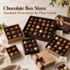 Chocolate Box Sizes: Standard Dimensions by Piece Count